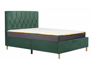 5ft King Size Loxey Velvet velour Green fabric bed frame